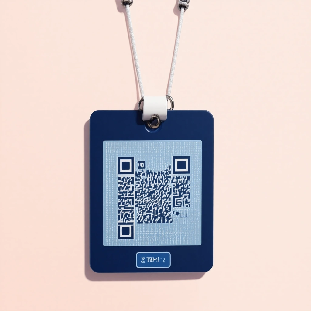 Event badge lanyard