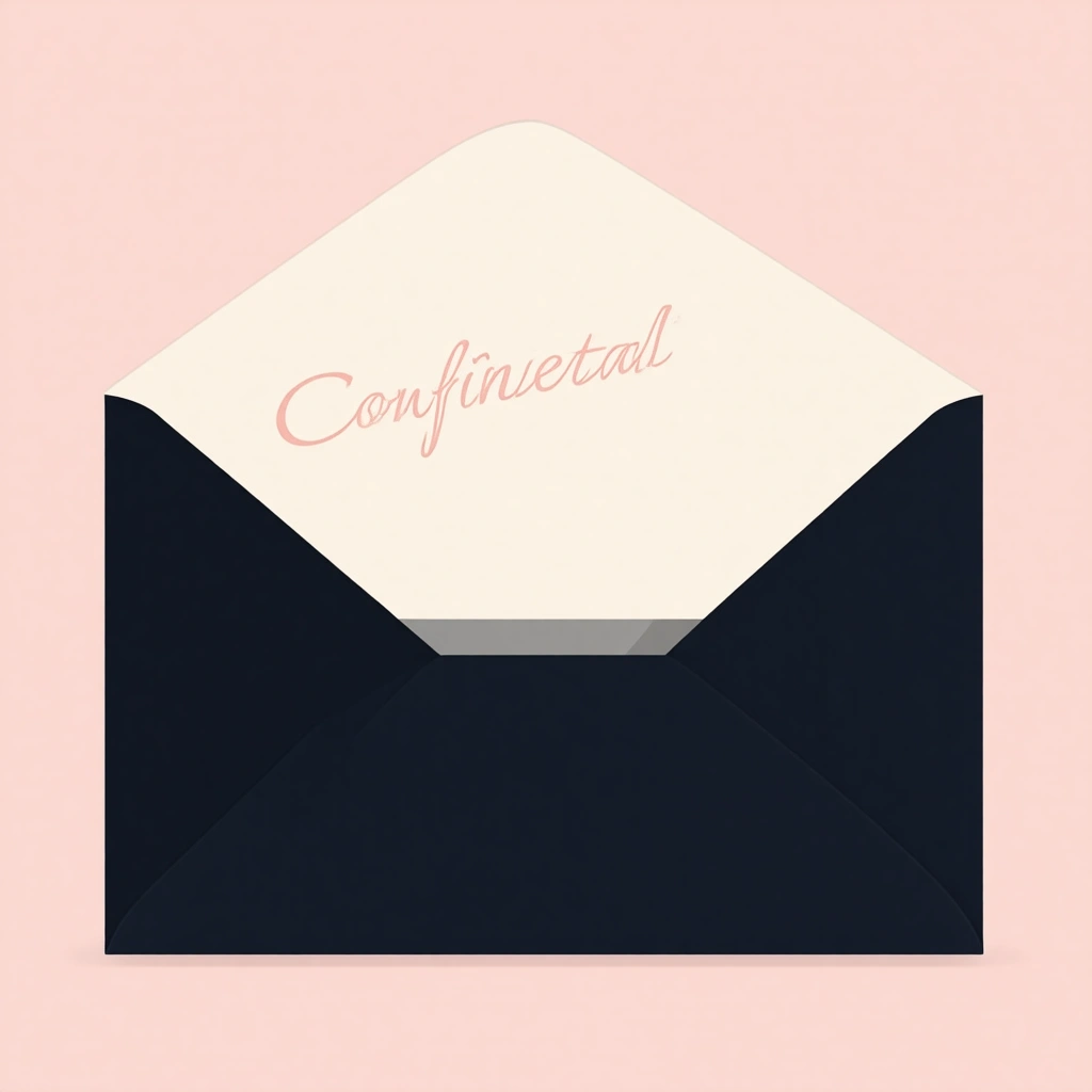 ‘Confidential’ envelope