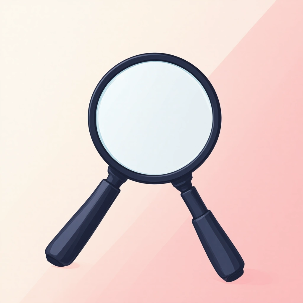 Magnifying glass prop