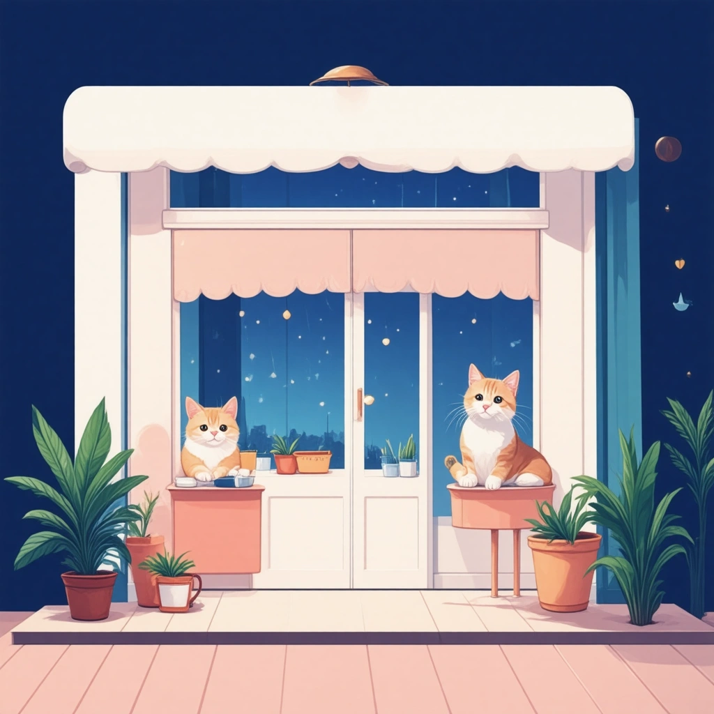 Late-Night Window Browsing