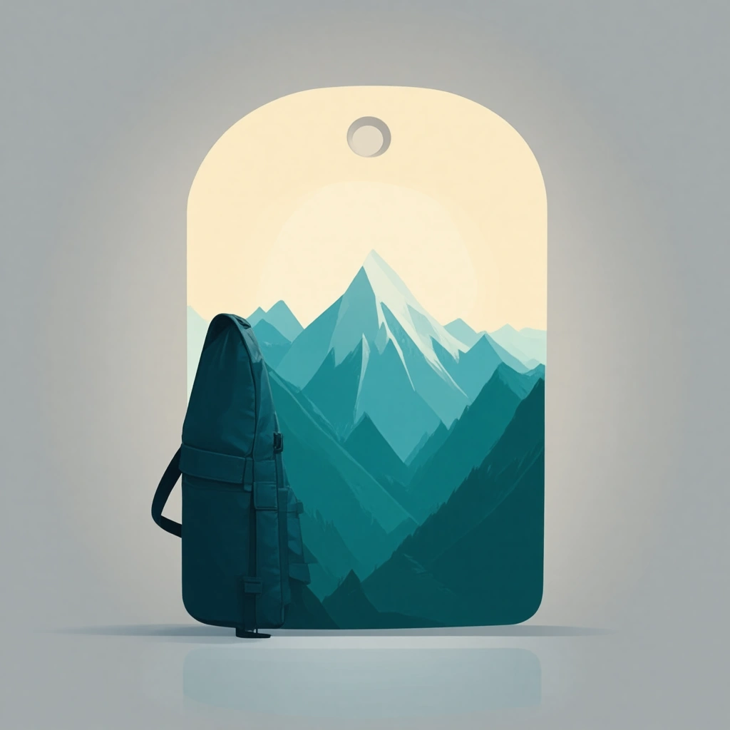 Laminated Backpack Tag