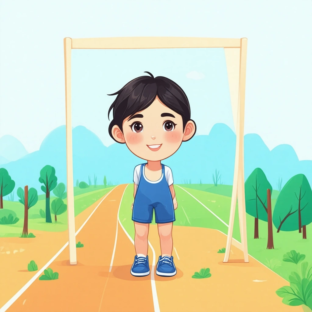 Finish Line Selfie Frame