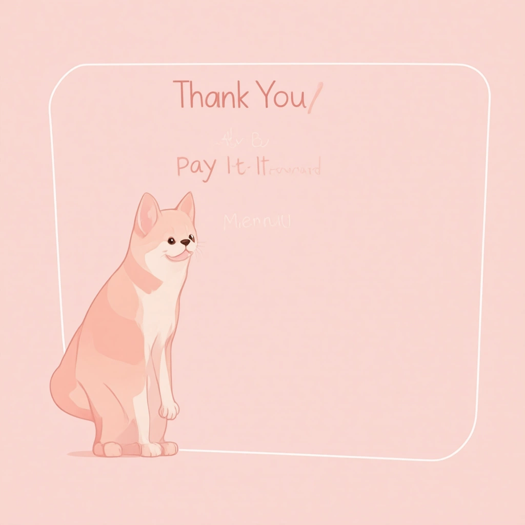 Thank-You & Pay-It-Forward