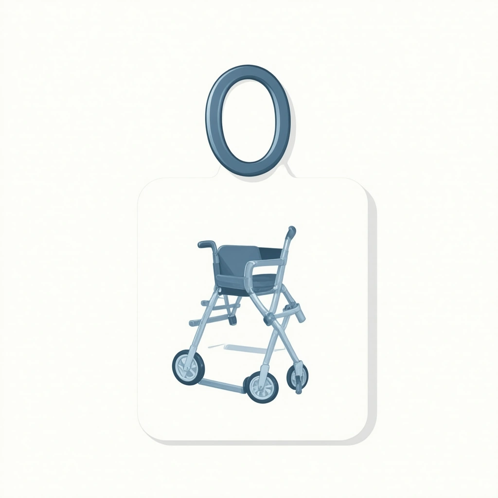Walker Keychain Tag