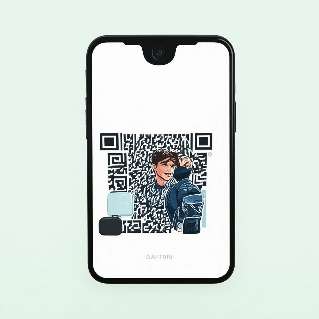 Window sticker + mirror tag